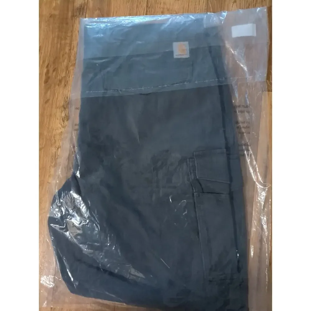 Carhartt‎ Rugged Flex Relaxed Canvas Cargo Shorts BS3542-M Sz 40 × 11